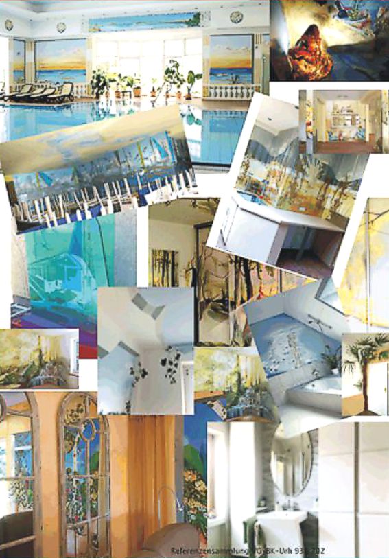 Wandbemalung Referenzen, Uta Golla seit 1995